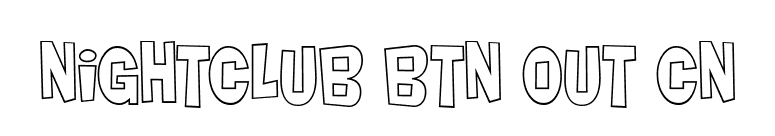 Nightclub BTN Out Cn font preview
