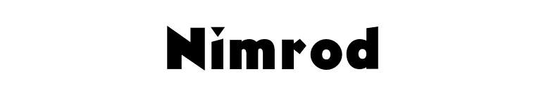 Nimrod font preview