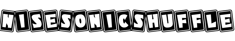 NiseSonicShuffle font preview