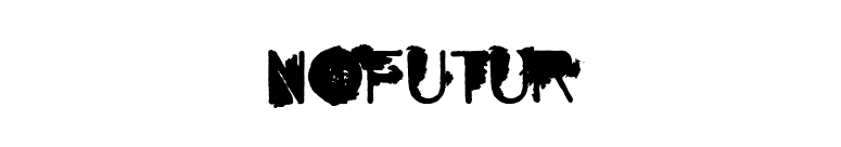 NOFUTUR font preview