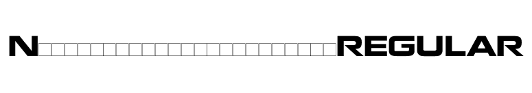NokianvirallinenkirjasinREGULAR font preview