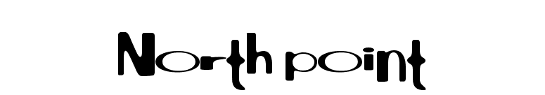 North point font preview
