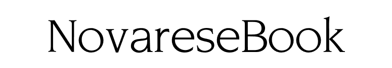 NovareseBook font preview