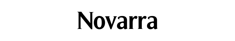Novarra font preview