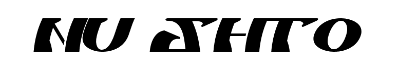 Nu shto font preview