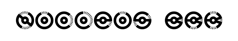 Nucleus BRK font preview