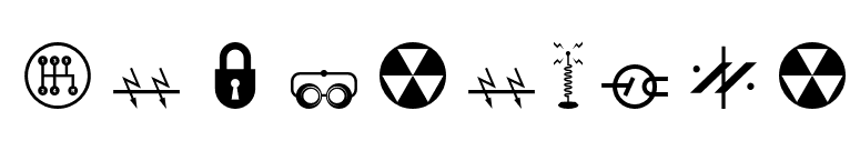 Nucleus-One font preview