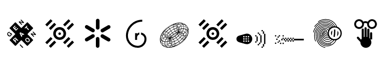 Nucleus-Two font preview