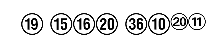 NumericsP01 font preview