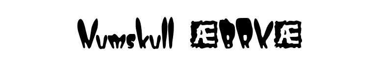 Numskull (BRK) font preview
