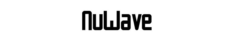 NuWave font preview