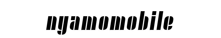 Nyamomobile font preview