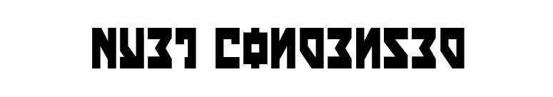 Nyet Condensed font preview