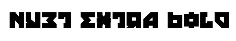 Nyet Extra Bold font preview