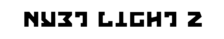 Nyet Light 2 font preview