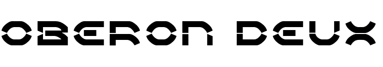 Oberon Deux font preview