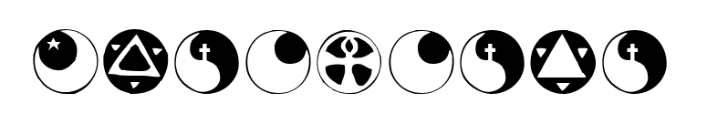 Obsidiscs font preview