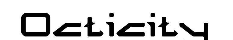 Octicity font preview