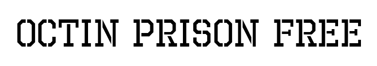 Octin Prison Free font preview