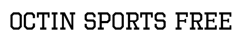 Octin Sports Free font preview