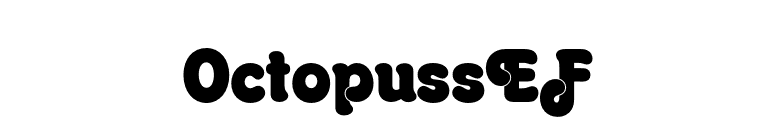 OctopussEF font preview