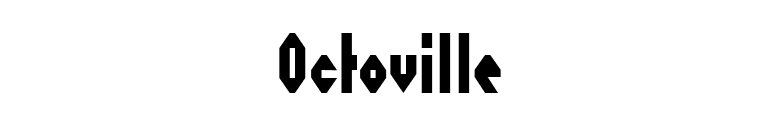 Octoville font preview
