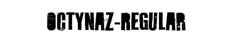 Octynaz-Regular font preview