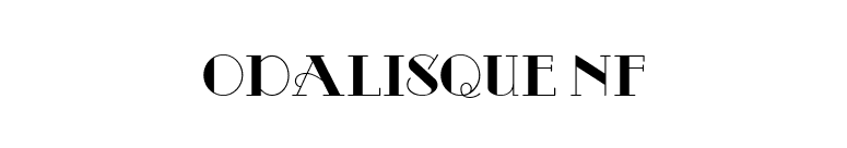 Odalisque NF font preview