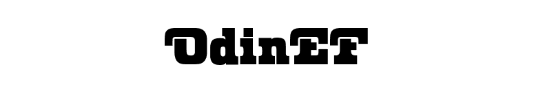 OdinEF font preview