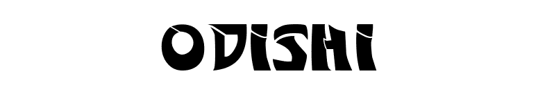 Odishi font preview