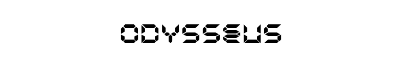 Odysseus font preview