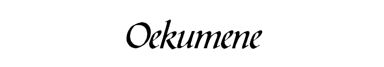 Oekumene font preview