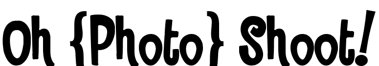 Oh {Photo} Shoot! font preview