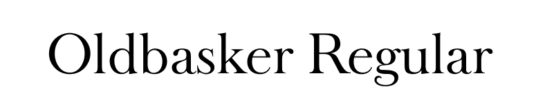 Oldbasker Regular font preview