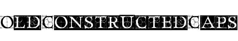 OldConstructedCaps font preview