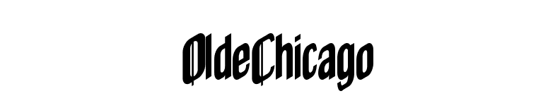 OldeChicago font preview