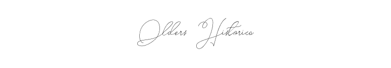 Olders Historica font preview