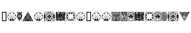OldFloralIllustration font preview