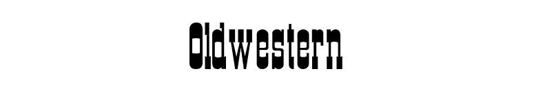 Oldwestern font preview