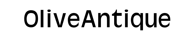 OliveAntique font preview