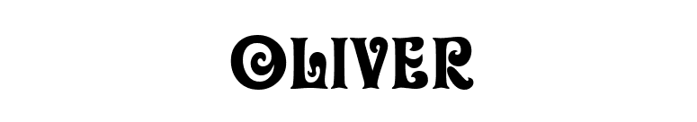 Oliver font preview