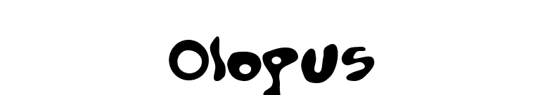 Olopus font preview