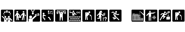 Olympukes Dark font preview