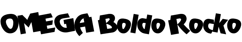 OMEGA Boldo Rocko font preview