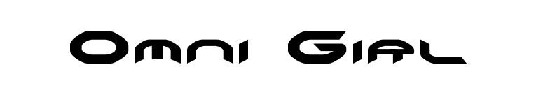 Omni Girl font preview