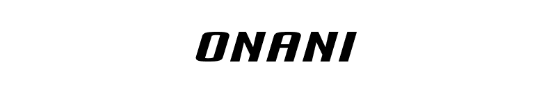 Onani font preview