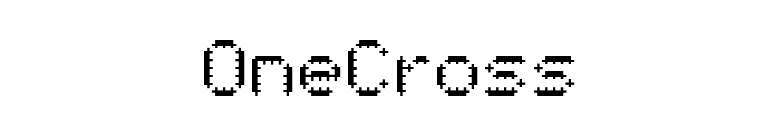 OneCross font preview