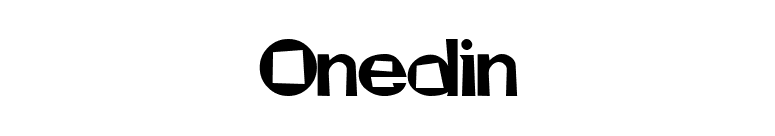Onedin font preview