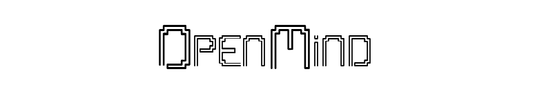OpenMind font preview