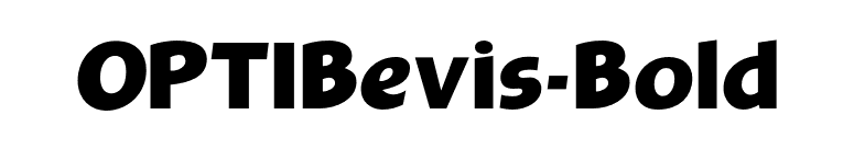 OPTIBevis-Bold font preview